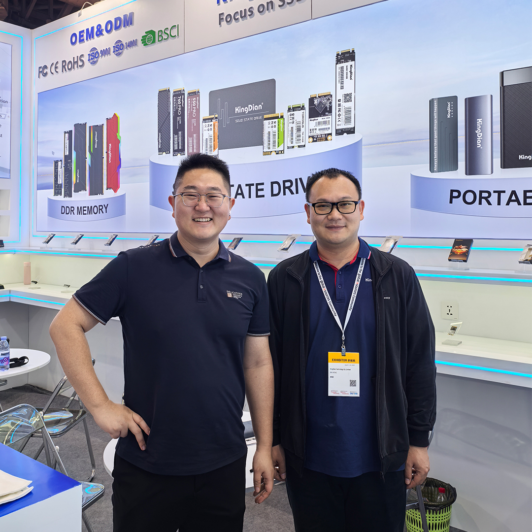 KingDianSSD's tweet photo. 🎤 Mic drop
It's already the last day of GSCE 2025! Catch us one last time at Booth 6R28 before we go full stealth mode.

#KingDian #SSD #RAM #pc #laptop #pcparts #Computer #PcComponents #GlobalSources2025 #TechInnovation https://t.co/wS0rVq5No2