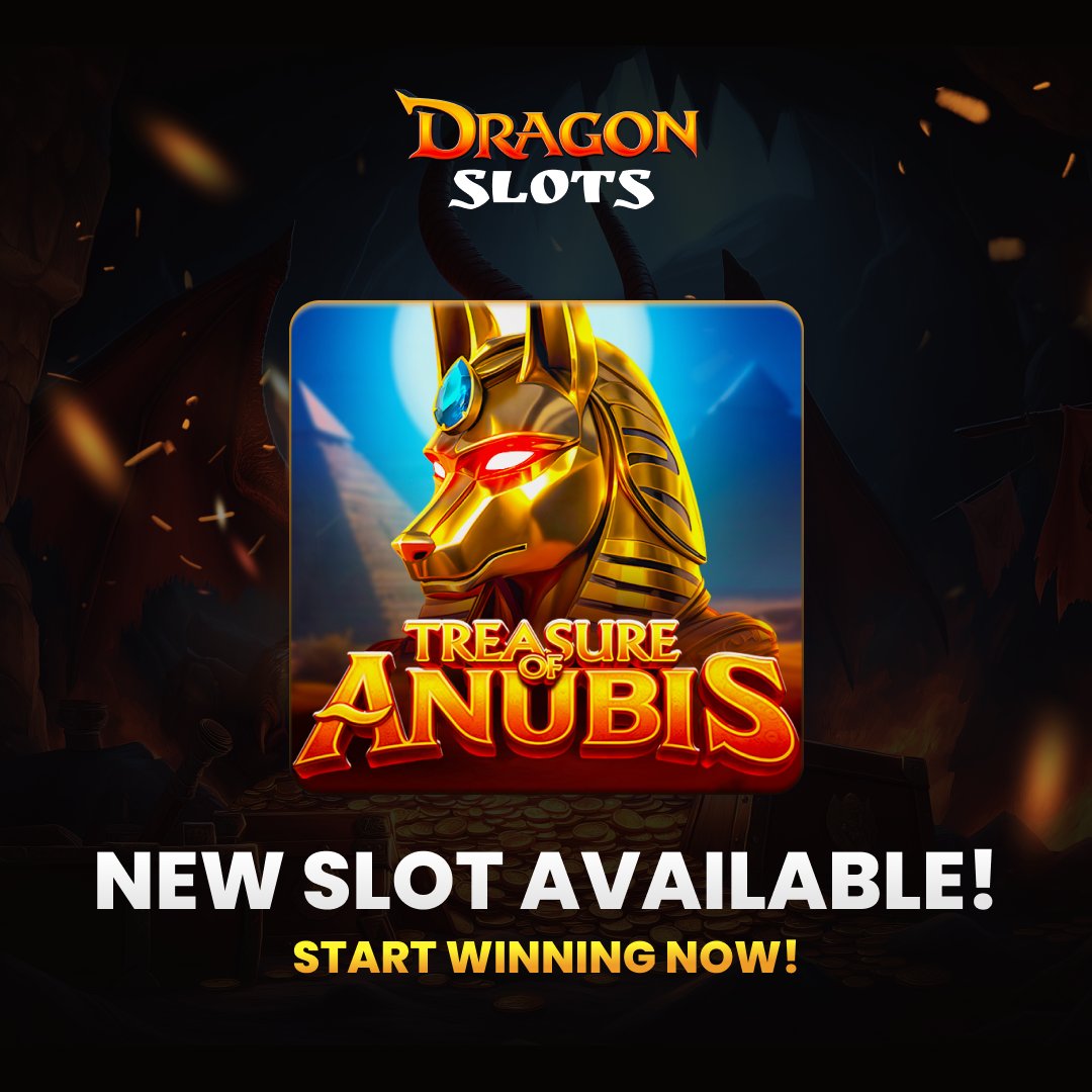 dragon_slots's tweet photo. ๐จ New Slot Alert!
๐พ๐ฐ Treasure of Anubis is live on Dragon Slots!
Explore ancient Egypt, unlock epic wins & claim your treasure!
๐ฐ Spin now: https://t.co/5StdsCzKNt
#DragonSlots #GamblingX #TreasureOfAnubis #Slots https://t.co/NiIGYFf3Oq