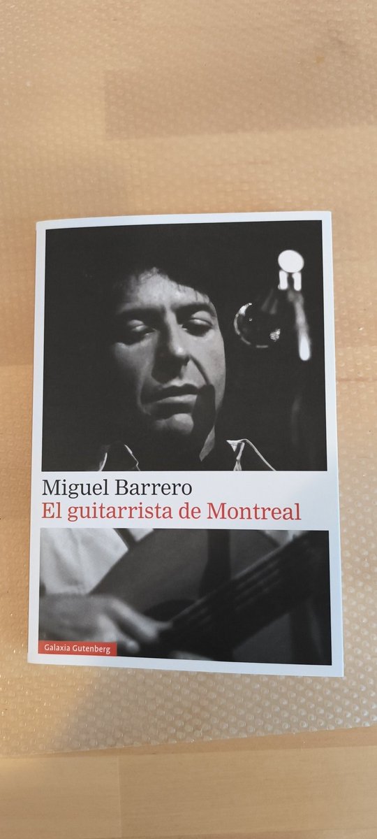 Pancho Varona (@panchovarona) on Twitter photo Mi querido <a href="/MiguelBarrero/">Miguel Barrero</a> ha escrito un precioso libro a la memoria del genial Cohen, don Leonardo.
En dos días lo he terminado. Apasionante.
¡Gracias, Miguel!
"Estoy en casa, me voy de casa, vuelvo a casa". Mi querido <a href="/MiguelBarrero/">Miguel Barrero</a> ha escrito un precioso libro a la memoria del genial Cohen, don Leonardo.
En dos días lo he terminado. Apasionante.
¡Gracias, Miguel!
"Estoy en casa, me voy de casa, vuelvo a casa".