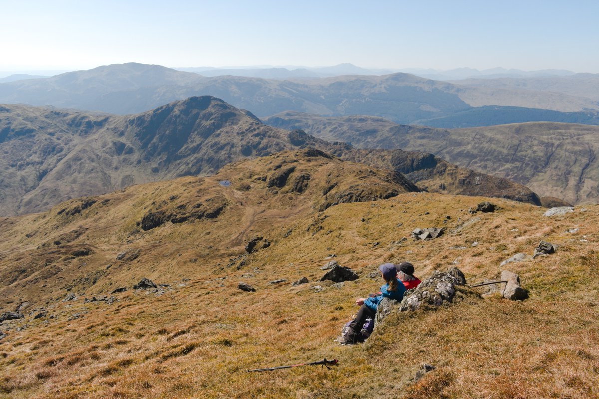 Ben Vorlich and Stùc a' Chroin from Loch Earn - a classic pair.