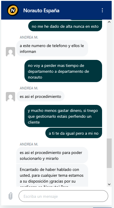 Bravo <a href="/NorautoEspana/">Norauto España</a> , me mandais SPAM por SMS a mi teléfono del trabajo del cual me aseguraron que no recibiría jamas publicidad.
Por de pronto ya he bloqueado el numero, y posiblemente esteis a un paso de perderme como cliente por publicidad ilegal, molestando.