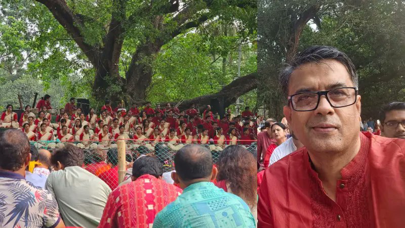 রমনা বটমূলে নববর্ষ উদযাপনে প্রধান উপদেষ্টার প্রেস সচিব