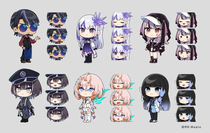 【お仕事告知】RK Music所属Virtual ArtistのMEMESIAさん、LEWNEさん、羽緒さん、Cilさん、深影さんご出演のミニアニメ『灰色の神話』にてイラストを担当しております。声優の中田譲治さん演じる「ジョージ」のキャラクターデザインも担当いたしました!#灰色の神話 #RKMusic 