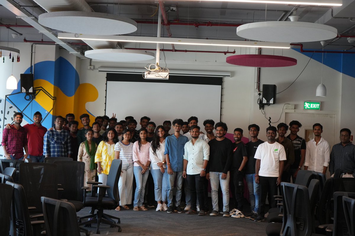 0xkaushik_k's tweet photo. Successfully hosted Restaking Day Chennai last Saturday by @eigencloud !

📍 50+ builders joined us for 🔹 4 deep-dive tech talks 🔹 2 hands-on AVS &amp; restaking workshops 🔹 Infra-native networking 🔹 Good vibes, great food

Pushing the frontier of modular security 🌐⚙️ https://t.co/Wzw32azRgX