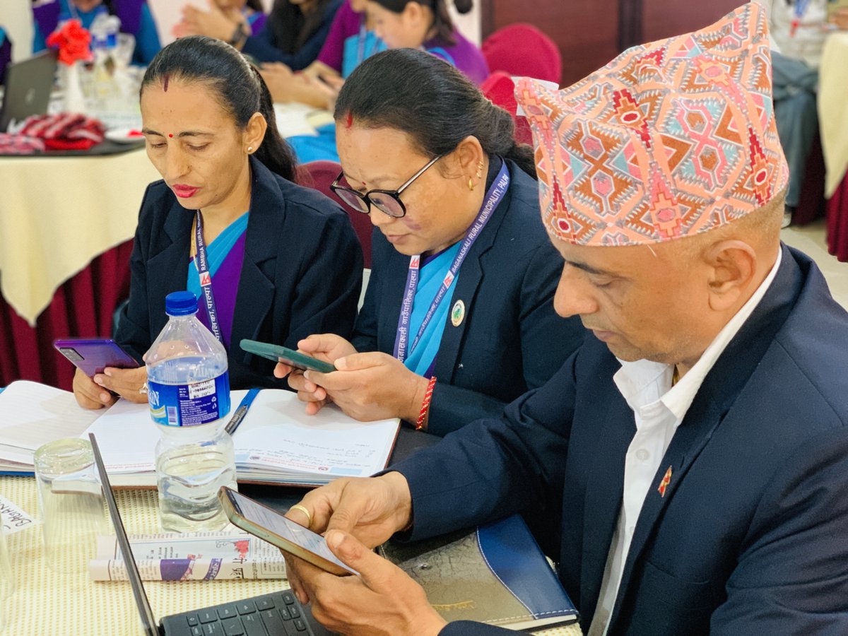 <a href="/MOHPnepal/">Ministry of health and population Nepal</a> <a href="/mohpnep/">Ministry of Health & Population, Nepal</a> <a href="/MLumbini/">Ministry of Health, Lumbini Province</a> 2/4 📱 App features include:

💉pregnancy, #immunization, &amp; #nutrition workflows
🧒🏾household &amp; under-2 surveys
👥 family health profiles that can expand over time

#Digitalhealth