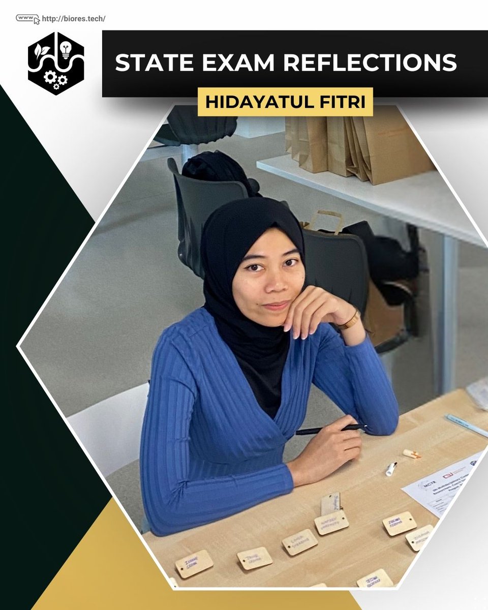 BioRes_Tech's tweet photo. 💡 Solid foundation is key! 🔑
➡️ #BRT PhD student Hidayatul Fitri reflects on her state exam success.
Her advice? Focus on understanding over memorization and practice explaining your research.
🌐https://t.co/RDqLfvA4Iz
#PhDJourney #StateExam #WasteToEnergy @CZUvPraze @CzuFtz https://t.co/z5mnQVNkUi