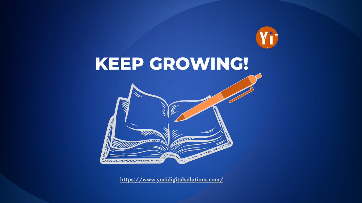 YuAISolutions's tweet image. Your business is a story of grit and growth. Keep writing it this week! #GrowYourBiz