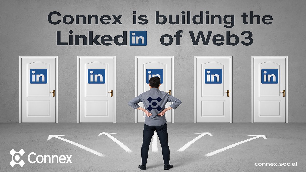 Connex (@connexsocial) on Twitter photo π’ Web3 isnβt just for devs. It's a fast lane for ANYONE to become a pro without 20 years of corporate ladder climbing.
π #Connex is building the LinkedIn of Web3, powered by $CONX.
π Upload CVs, earn tokens, own your rep. π’ Web3 isnβt just for devs. It's a fast lane for ANYONE to become a pro without 20 years of corporate ladder climbing.
π #Connex is building the LinkedIn of Web3, powered by $CONX.
π Upload CVs, earn tokens, own your rep.
