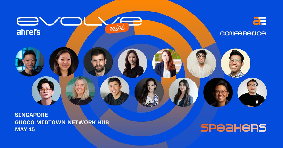 ahrefsevolve's tweet image. One Room, 11 Countries (& Counting), 200 Marketers 🤝💡📣
You’ve read the blogs. Scrolled the threads. Now it’s time to bring those real-world stories and unfiltered conversations to life.
Hear from the folks behind @Xero , @dentsu_global, @coffeembagel, @Firstpage_SG and more…