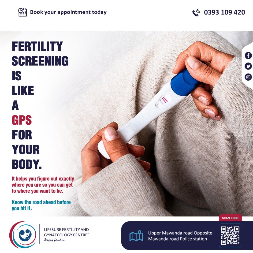 LifesureC's tweet photo. Just like a map guides you on a trip, fertility screening helps you understand your body’s current state.
Early screening can highlight potential hurdles, giving you the guidance you need to make informed, confident decisions about your future.
#FertilityScreening https://t.co/agy9X7zK2D