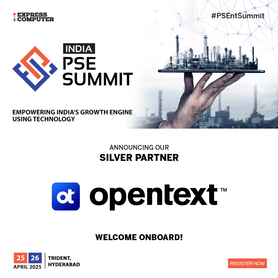 ExpComputer's tweet photo. Welcome Onboard! 

We are happy to announce our SILVER PARTNER - @OpenText 

India #PSEntSummit 2025 | 25th &amp; 26th April 2025 | Hyderabad

Register Now: https://t.co/35UoCDXFtO

@OpenTextSec @Prabhasjha3110 @srikrp @NivedanPrakash @H_Y_DESAI @AparnaTawade https://t.co/pkyPQj1Jpi