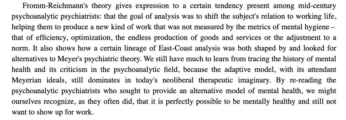 euppublishing.com/doi/epub/10.33…

A new essay on the origins of the notion of 'adaptation' in psychoanalysis and the ambivalences many American analysts felt it. DM me for a pdf if interested!
