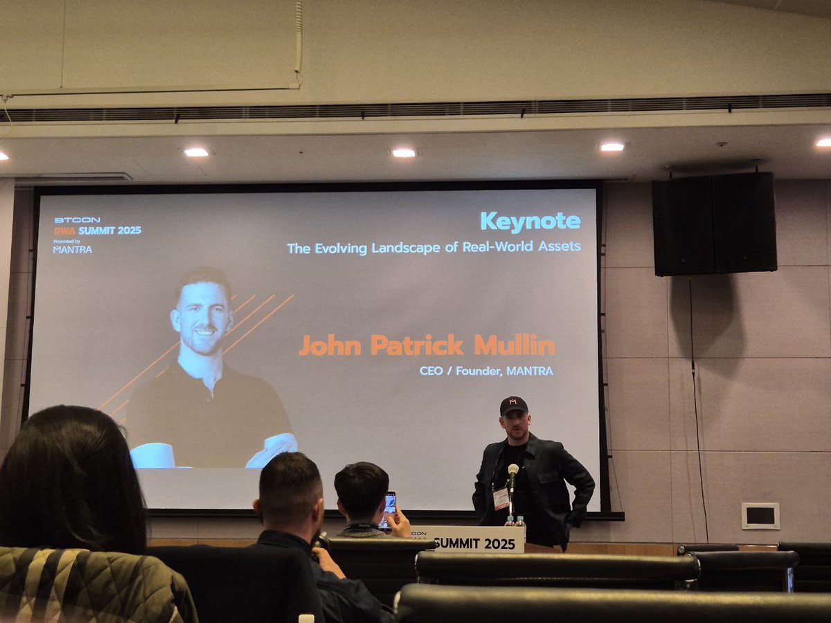 alphanonce Intern (@alphanoncestaff) on Twitter photo JP Mullin (CEO of <a href="/MANTRA_Chain/">MANTRA | Token2049 🇸🇬</a>) remarks at BTCON RWA Summit today on $OM price action overnight
• No exploit or hack
• No active selling from MM or investors
• Large investors using $OM as collateral were liquidated, which caused drastic price action
• Post mortem JP Mullin (CEO of <a href="/MANTRA_Chain/">MANTRA | Token2049 🇸🇬</a>) remarks at BTCON RWA Summit today on $OM price action overnight
• No exploit or hack
• No active selling from MM or investors
• Large investors using $OM as collateral were liquidated, which caused drastic price action
• Post mortem