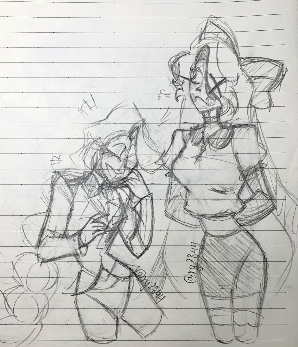 Day 6: What if...?/ Swap 
This one's a bit messy tbh😅but the prompt is just so adorable I can't help myself🥹💖
#ChaggieWeek2025 #chaggie #HazbinHotelFanart