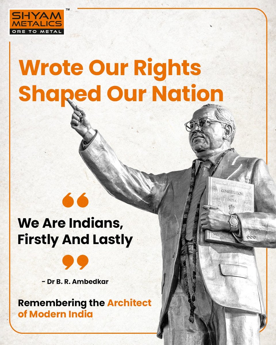 Progress begins when the principal leads. On #AmbedkarJayanti, we salute the visionary who showed us that real growth is rooted in equality, education, and uplifting communities for a brighter future. His wisdom is not just a part of our past, it is the beginning of our future.