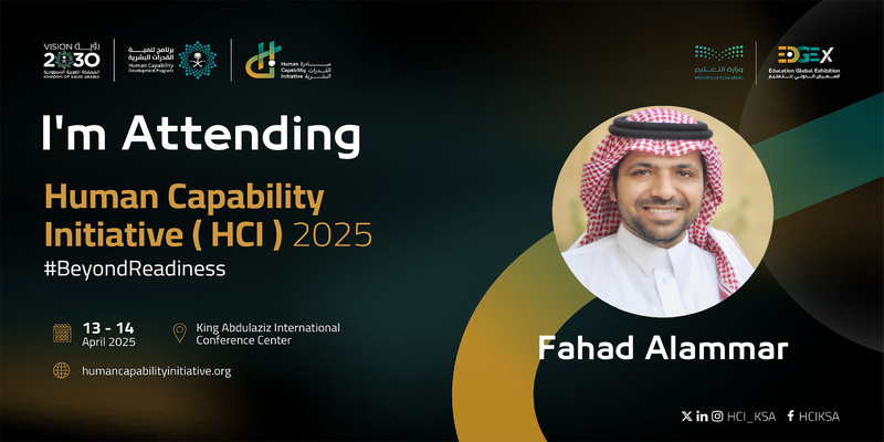 Fahadrd's tweet photo. Excited to explore what's #BeyondReadiness! I've just registered for the #HCI2025 to shape human potential. This transformative conference is all about unlocking opportunities, driving innovation, and shaping limitless capabilities.

https://t.co/d4kMBMDtrr https://t.co/sUJPBt8RBh