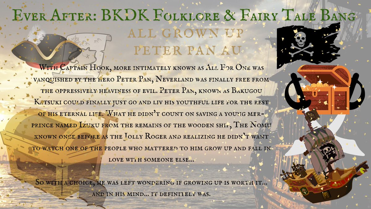 Fic number one for <a href="/EverAfterBKDK/">Ever After: BKDK Folklore & Fairy Tale Bang</a> event. Had so much fun writing this and loved the journey. Be sure to check out my awesome Partner Rise's artwork for this story. 
Link: archiveofourown.org/works/63901825