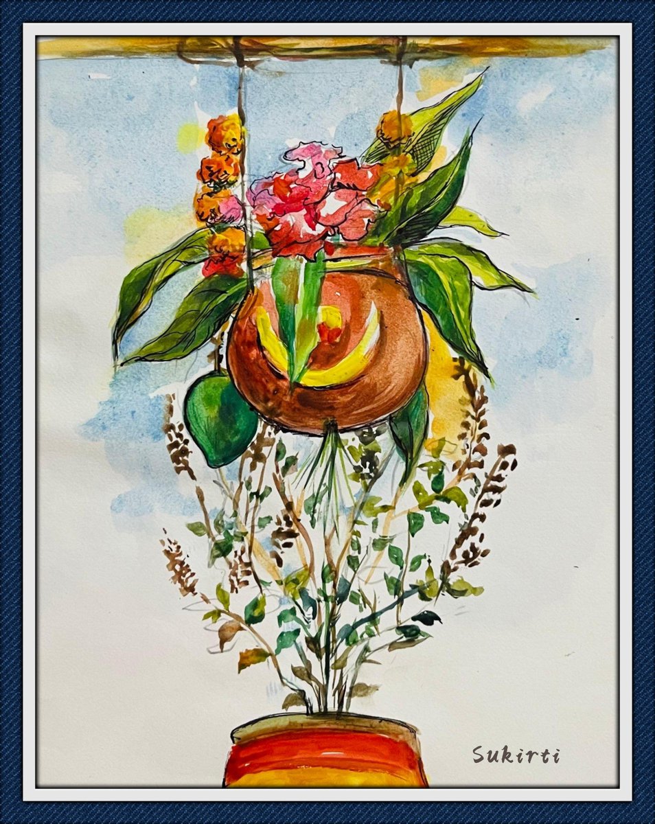 ମହା ବିଷୁବ ସଂକ୍ରାନ୍ତି (ପଣା ସଂକ୍ରାନ୍ତି), ଓଡ଼ିଆ ନବ ବର୍ଷ ତଥା ପବିତ୍ର ହନୁମାନ ଜୟନ୍ତୀର ହାର୍ଦ୍ଦିକ ଶୁଭେଚ୍ଛା ଓ ଶୁଭ ଅଭିନନ୍ଦନ ।🙏
#ଓଡ଼ିଆନବବର୍ଷ #ପଣାସଂକ୍ରାନ୍ତି #ମହାବିଷୁବ_ସଂକ୍ରାନ୍ତି

Medium - water colour on paper