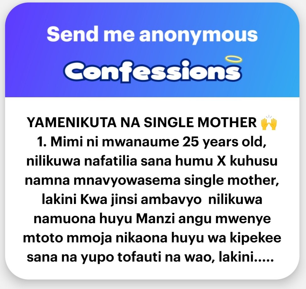 officialshakuu's tweet photo. 🚨Daaaah 💔🙌🏿 soko la SINGLE MOTHER bado linazidi kuwa gumu Sana. Muwe munakuja kwenye VIKAO vya WANAUME.  kama unataka kuoa SINGLE MOTHER hakika mzazi mwenzie kafaa na akuonyeshe KABURI lake. 🚮😎

📌𝑶𝑷𝑬𝑵 𝑻𝑯𝑹𝑬𝑨𝑫 &amp; 𝑨𝑫𝑽𝑰𝑺𝑬  𝑯𝑰𝑴  No. 1/12🍂👇🏿 https://t.co/fCDPr7NHRo