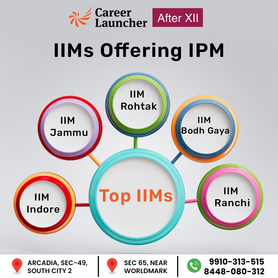 CLGurgaonSCity's tweet image. 🎯 Top IIMs Offering IPM! 🚀
🏛 IIM Indore
📚 IIM Jammu
🎓 IIM Rohtak
📖 IIM Bodh Gaya
🌍 IIM Ranchi
📍 Join Career Launcher South City 2 &amp;amp; Sector 65, Gurgaon &amp;amp; Ace IPMAT! 💯

🌏 careerlauncher.com/gurgaon/southc…
📱 +91 9910313515
📱 +91-9999996052

#IPM2026 #MBAfromIIM #CareerPath
