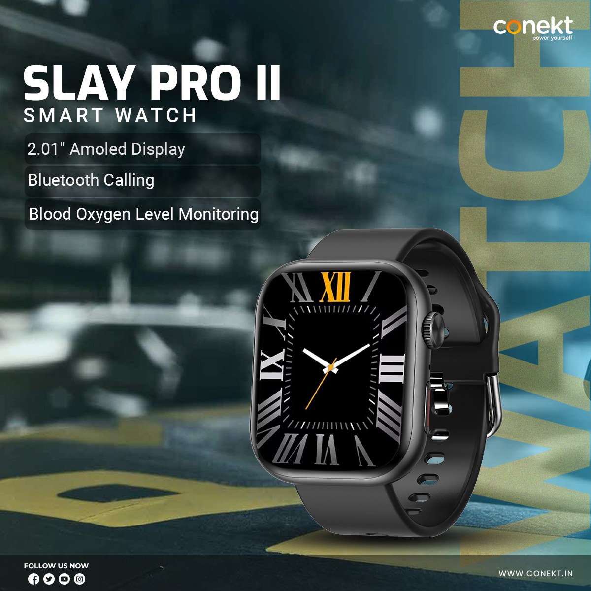 conektgadgets's tweet image. 🕒 Style Meets Smart — Slay Every Second with the Slay Pro II.
#SlayProII #SmartWatchStyle #TechWithClass #StayConnected #AmoledDisplay #BluetoothCalling #FitnessOnWrist #BloodOxygenMonitor #GadgetGoals #ConektLifestyle #SmartWearable #TimeToSlay
