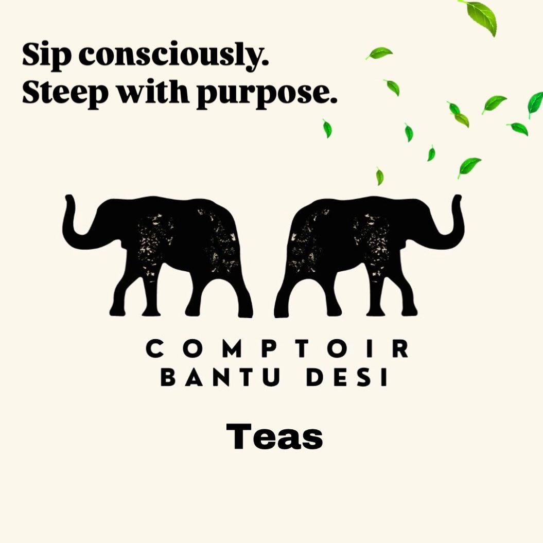 BantuDesiTeas's tweet photo. Because a true tea ritual respects your body, the planet, and the women who make it possible.
Sip consciously. Steep with purpose. Choose BantuDesi Teas🍵🌿
#ComptoirBantuDesi #LooseLeafTeaOnly #TeaWithoutToxins #WomenGrowTea #SelfCareRitual #NoMicroplastics #TeaWithPurpose https://t.co/fx7rbriYxU
