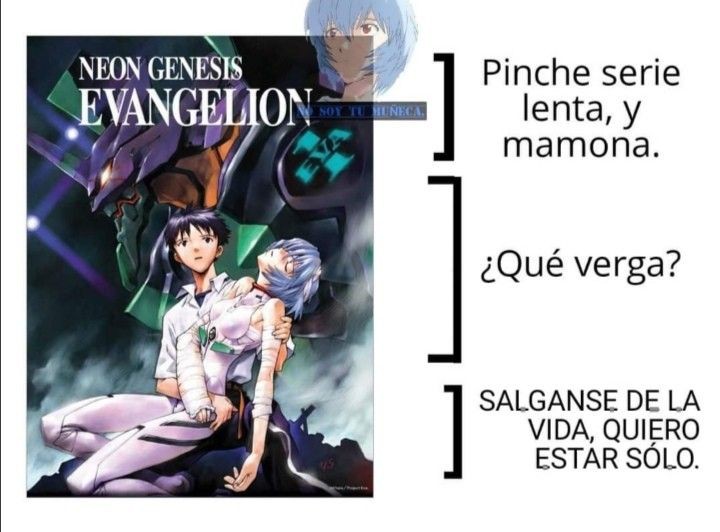 RyuFrancisfan's tweet photo. @bjs_alejo2 "¿Conoces Neon Genesis Evangelion?" https://t.co/qxGWPvMh6B