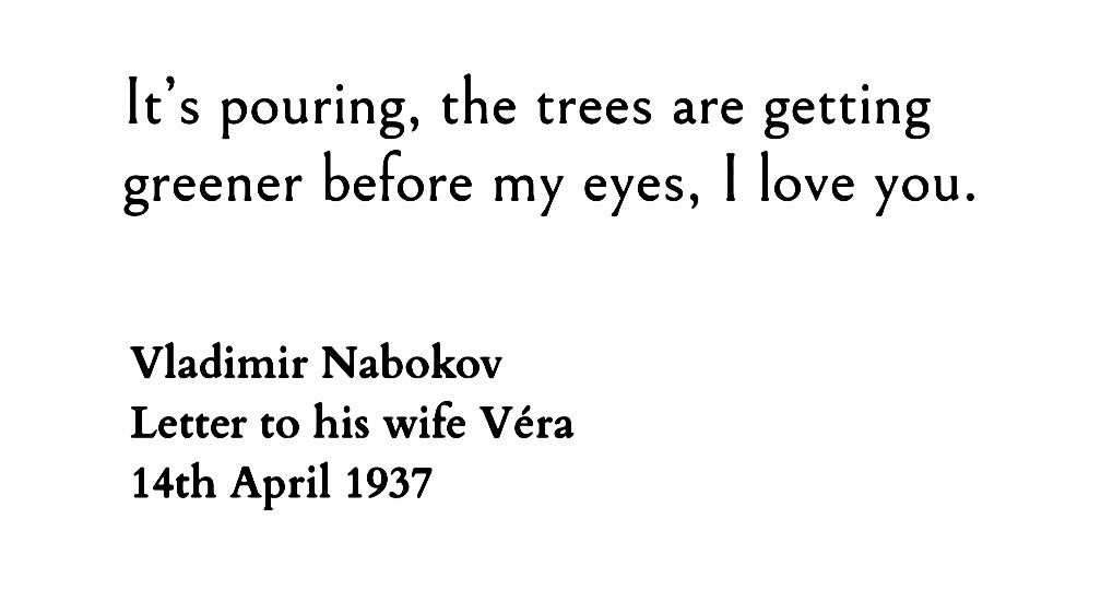 nostosart's tweet image. ― Vladimir Nabokov