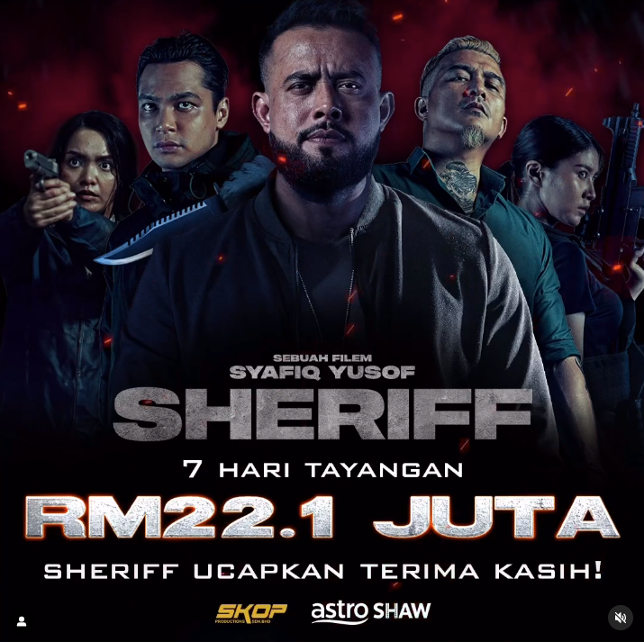 FilemKita's tweet photo. Perbandingan kutipan 7 hari pertama tayangan:
2022: #MatKilau - RM 23.3 juta
2023: #PolisEvo3 - RM 25 juta
2024: #Sheriff - RM 22.1 juta
2025: #BloodBrothers - RM ? juta https://t.co/4XCg9KTOVP
