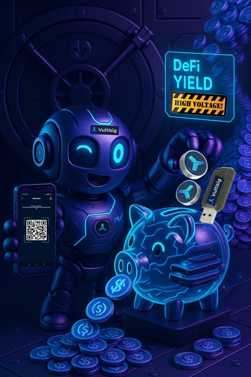 🚀 Wir zünden den Turbo für den <a href="/vultisig/">Vultisig</a>  #TokenLaunch 

Unser bootbarer USB-Stick ist startklar – aber für den finalen Countdown brauchen wir noch ein bisschen #USDC &amp; #ETH-Treibstoff! 📲
🔧 Was wir vorbereiten:
Ein ultra-sicheres Multi-Sig-Setup
Offline-Signierstick
#BTC #DeFi