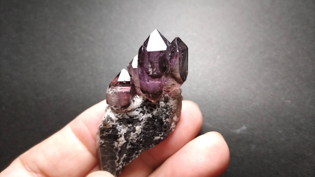 Yahoo!オークション - 国産水晶 広島県 江田島 紫水晶 紫煙水晶 国産