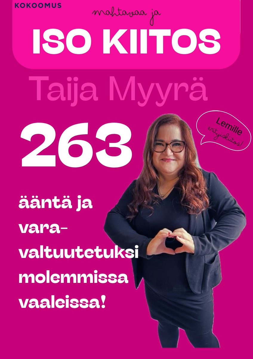 Taija Myyrä tweet media