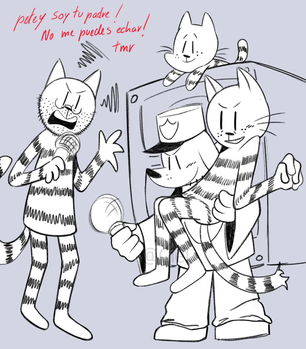 EL QUE PIERDA LO ECHAN A PATADAS DE LA CASA 🗣️‼️(IGUAL LO VAN A SACAR A PATADAS) #dogman #Peteythecat #LilPetey #dogmanxpetey #detey