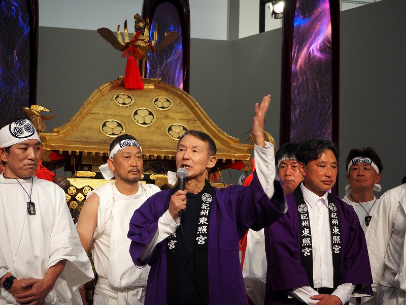 大阪万博 知事公舎 オープニングイベント 神輿 中略に関連した画像-02
