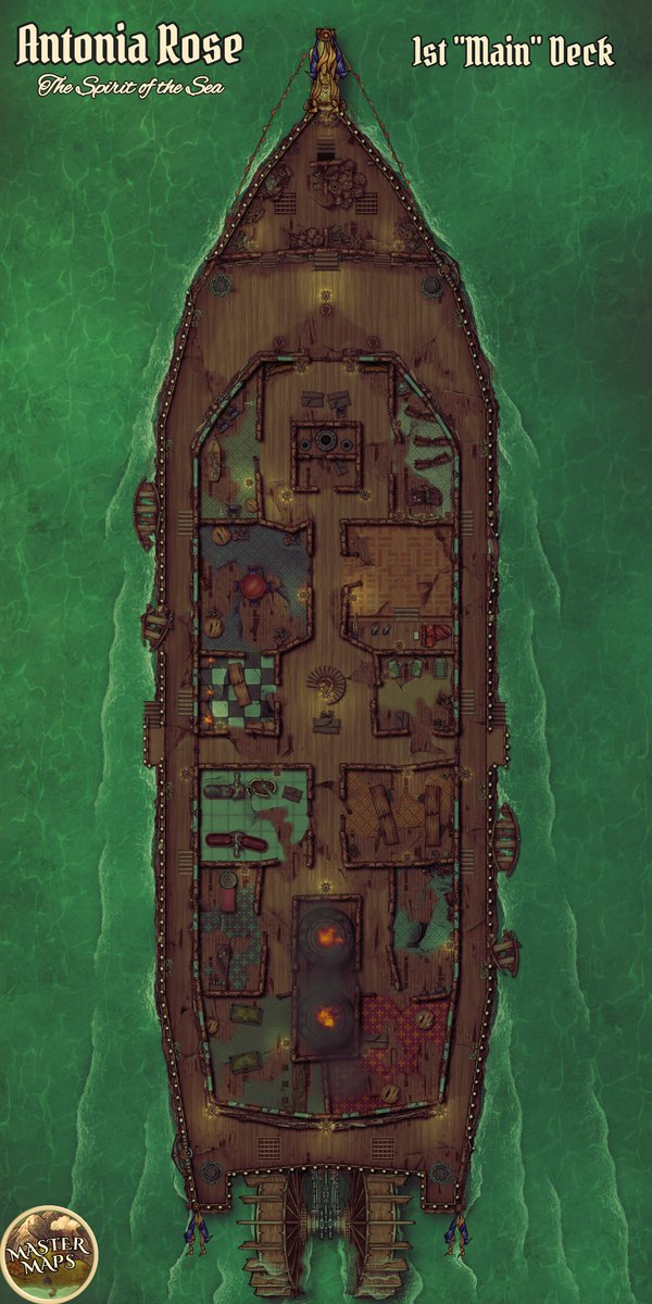 master_maps's tweet image. Ghost Ship / Cruise Ship [40x80 ea] #dnd #dndmaps #ttrpgmaps #tabletoprpg #battlemap patreon.com/posts/antonia-…