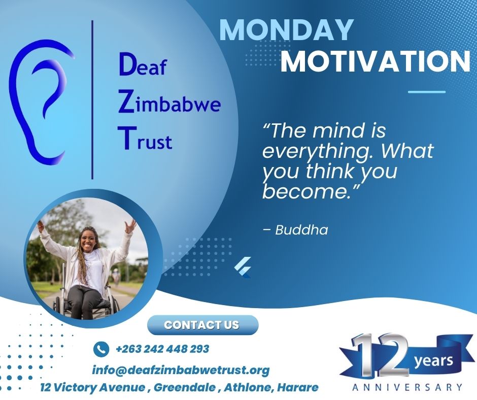 Deaf Zimbabwe Trust (@deafzimtrust) on Twitter photo #MondayMotivation
#NewWeek
#NewBeginnings
<a href="/263Chat/">263Chat.com ๐ฟ๐ผ</a>
<a href="/3KtvZim/">3Ktv</a>
<a href="/abrahammateta/">Abraham Mateta</a>
<a href="/capitalkfm/">Capitalk100.4fm</a>
<a href="/DailyNewsZim/">DailyNewsZim</a>
<a href="/GenderZimbabwe/">Zimbabwe Gender Commission</a>
<a href="/OpenParlyZw/">Open Parly ZW</a>
<a href="/ParliamentZim/">Parliament of Zimbabwe</a>
<a href="/HopeResurrect/">Hope Resurrect Trust</a>
<a href="/NkomwaTrust/">NKOMWA FOUNDATION TRUST</a>
<a href="/LRFZimbabwe/">Legal Resources Foundation</a>
<a href="/molokele/">Fortune Daniel Molokele</a>
<a href="/HonBNyamupinga/">Hon Biata B Nyamupinga</a>
<a href="/SenAnnahShiri/">Senator ANNAH SHIRI</a>
<a href="/nangozimbabwe/">NANGO Zimbabwe</a>
<a href="/signsofhopezim/">#AccessToInformation</a> #MondayMotivation
#NewWeek
#NewBeginnings
<a href="/263Chat/">263Chat.com ๐ฟ๐ผ</a>
<a href="/3KtvZim/">3Ktv</a>
<a href="/abrahammateta/">Abraham Mateta</a>
<a href="/capitalkfm/">Capitalk100.4fm</a>
<a href="/DailyNewsZim/">DailyNewsZim</a>
<a href="/GenderZimbabwe/">Zimbabwe Gender Commission</a>
<a href="/OpenParlyZw/">Open Parly ZW</a>
<a href="/ParliamentZim/">Parliament of Zimbabwe</a>
<a href="/HopeResurrect/">Hope Resurrect Trust</a>
<a href="/NkomwaTrust/">NKOMWA FOUNDATION TRUST</a>
<a href="/LRFZimbabwe/">Legal Resources Foundation</a>
<a href="/molokele/">Fortune Daniel Molokele</a>
<a href="/HonBNyamupinga/">Hon Biata B Nyamupinga</a>
<a href="/SenAnnahShiri/">Senator ANNAH SHIRI</a>
<a href="/nangozimbabwe/">NANGO Zimbabwe</a>
<a href="/signsofhopezim/">#AccessToInformation</a>