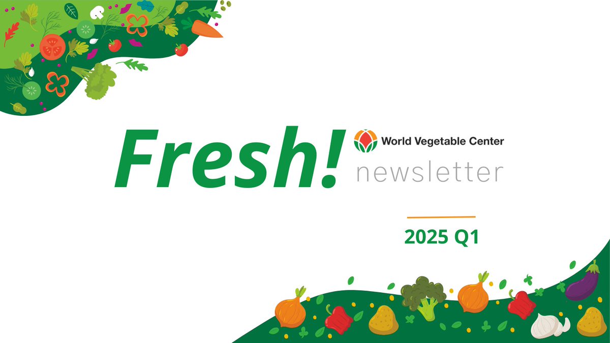Get FRESH!🍅
Latest WorldVeg news!

𝙍𝙚𝙖𝙙 𝙢𝙤𝙧𝙚: mailchi.mp/worldveg/fresh…
𝙎𝙪𝙗𝙨𝙘𝙧𝙞𝙗𝙚: bit.ly/4jwh8cX