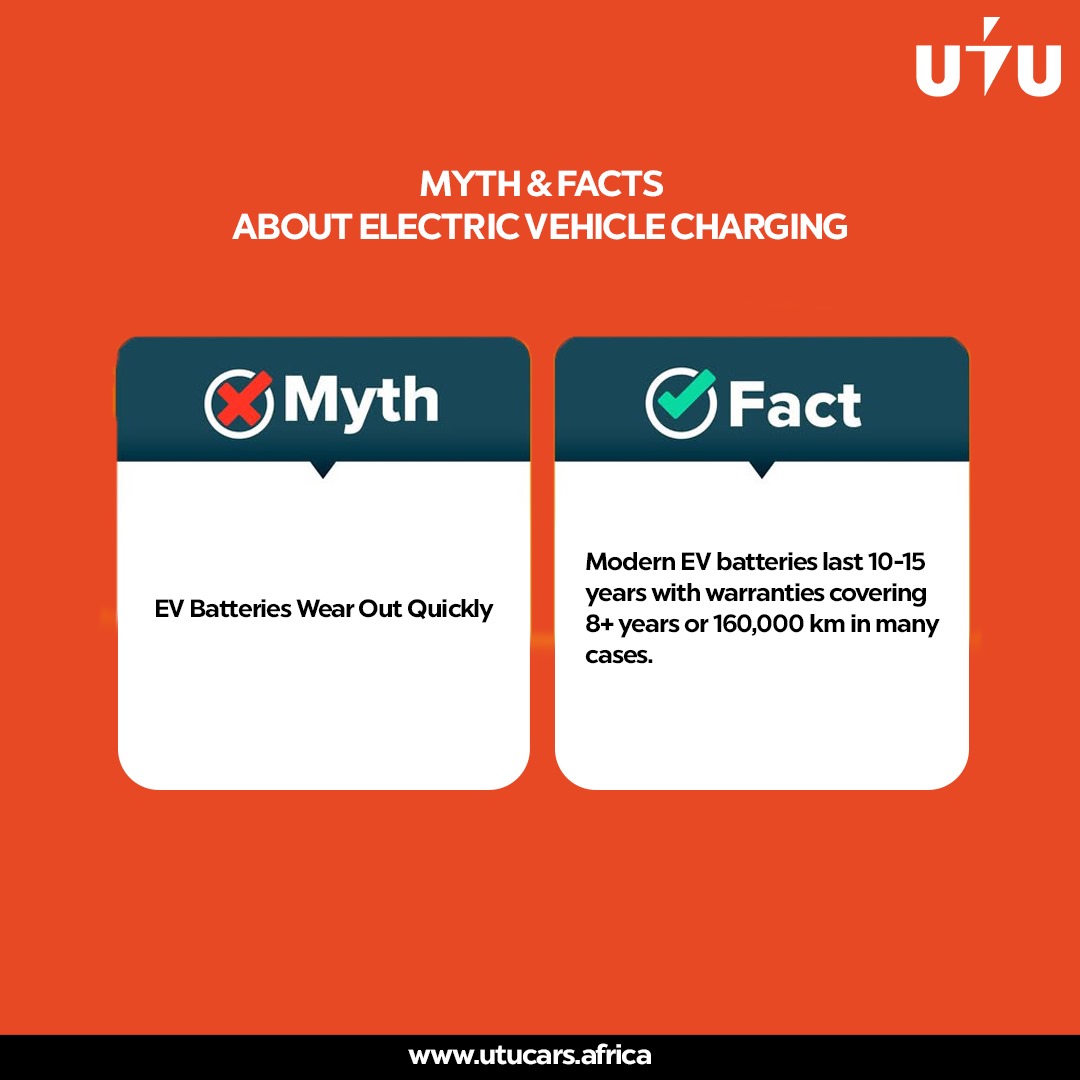 UtuCarsAfrica's tweet image. Think EVs are too expensive? 🚗⚡️ That they have limited range? ❌ Think again! We're busting the biggest myths about electric vehicles—get the facts and make the switch with confidence.🔌
Happy new week!
#utucarsafrica #utucars #kenya