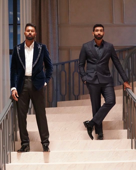 THE SWAG OF HARDIK &amp; BUMRAH 🥶