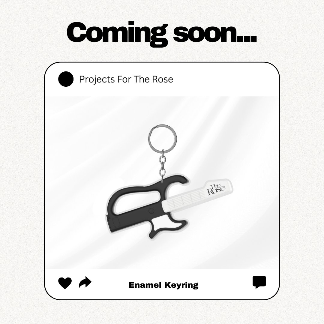 Something special is blooming for Black Roses… 👀

Get ready for our newest The Rose fanmade merchandise! All proceeds will be used for our future projects and events.

🖤 Acrylic Photocard Holder
🤍 Enamel Rostar Badge &amp; Keyring

Order form will be posted this week. Stay tuned!