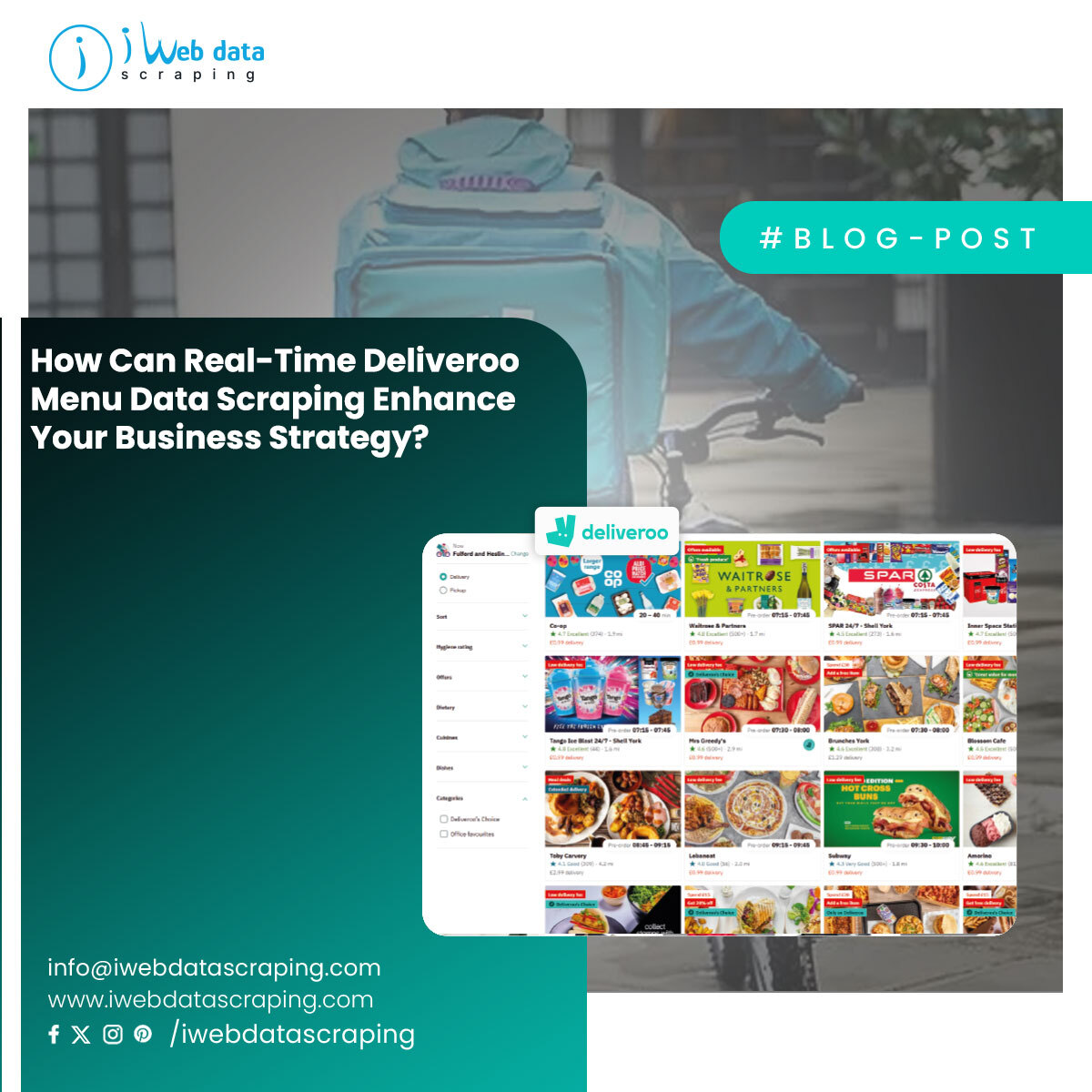 iwebdatascrape's tweet photo. How can real-time @Deliveroo menu data give you an edge?
#TrackCompetitorPricing, new dishes & availability in real time with #MenuDataScraping
Perfect for #QSRs, #Cloud kitchens & market analysts!
https://t.co/theWoVReWz
#FoodTech #MenuIntelligence #RestaurantAnalytics https://t.co/9fFLTFcr9Y