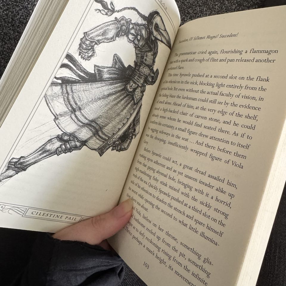 NobleBeastBooks's tweet photo. I'm re-reading this book A LOT with the nearing campaign. I always stop on this page to admire Cilestine, she's so cool! But once I can put this book down for a while, I'll need something else to read! Any recommendations? What have you read lately that you enjoyed?
-Enrica d'ama https://t.co/SSoqeRurSR