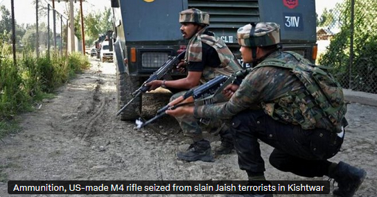 AqsaW99808's tweet image. Kishtwar encounter sends a loud message-terrorists backed by Pakistan are being rooted out one by one.
The recovery of weapons and Pakistani meds proves who's behind the bloodshed.
But #KashmirRejectsTerror &amp;amp; refuses to bow!!
@iAtulKrishan1 @cozyduke_apt29