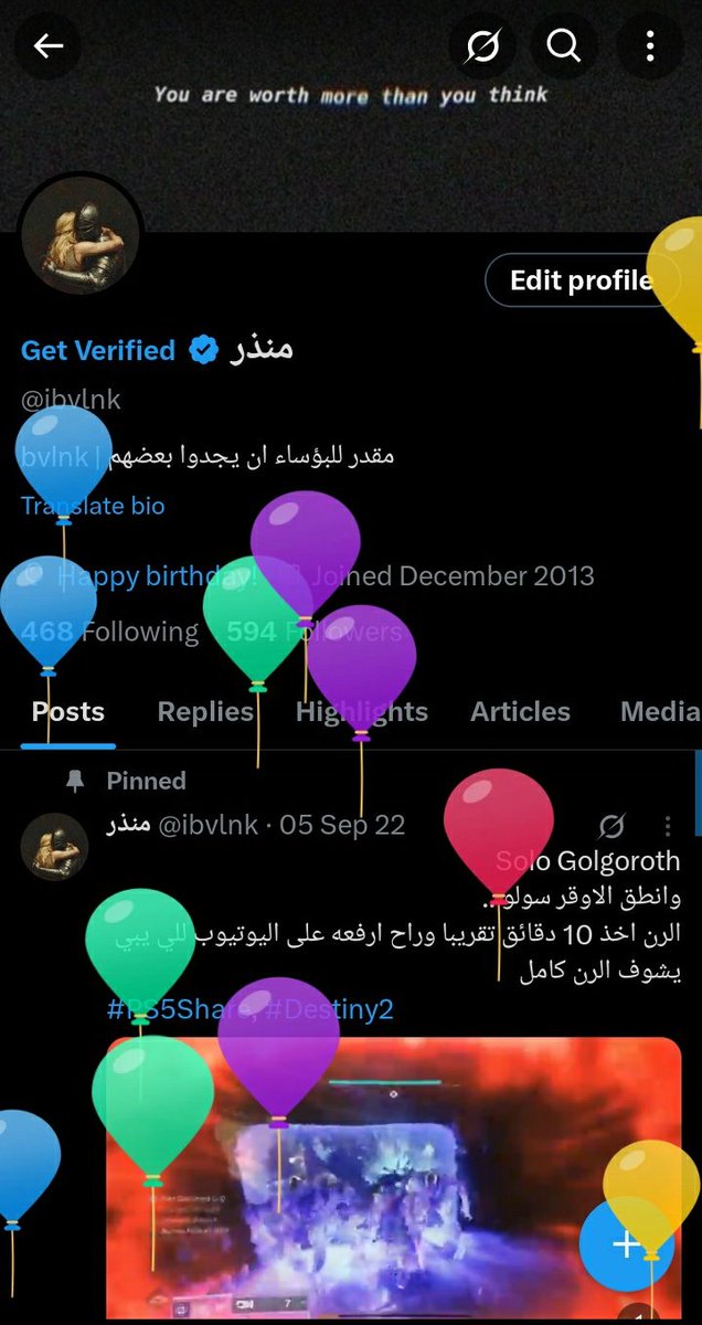 #14aprile 🎂🥳🎉
تمضي السنين مسرعه.. عام اخر يذهب وناخذ منه ذكرياته الجميلة
عام اكثر هدوء على غير العادة لكن بنفس الاشخاص الرائعين في حياتي 🖤

اسال الله ان تكون سنة جميلة علي وعليكم
وكل عام وانا بخير وسعيد بوجودكم معي 🤍🤍