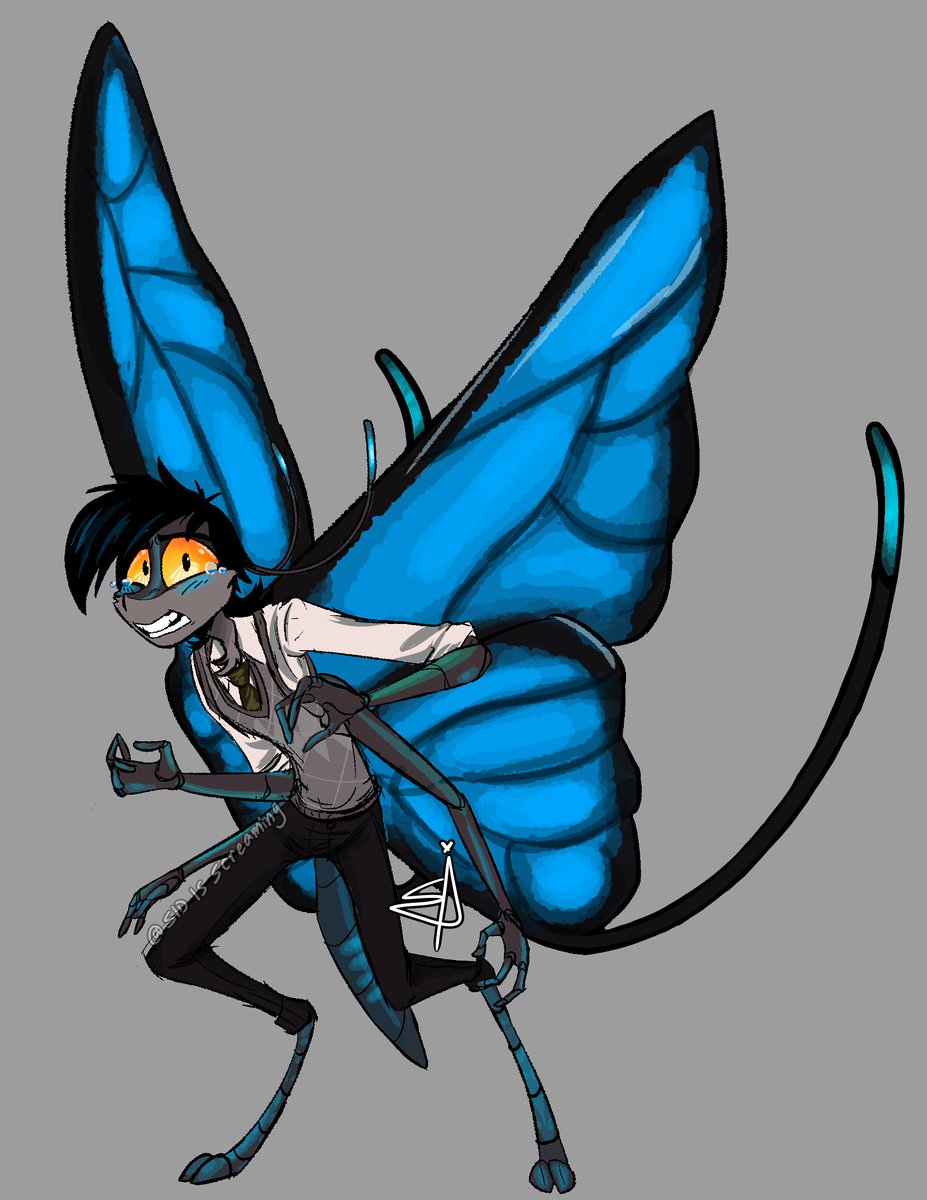 Butterfly man got me acting unwise

Check out "butterfly business" by Amanda Mai on YouTube, it's an Incredible animation
#art #butterflybusiness #butterfly #fanart