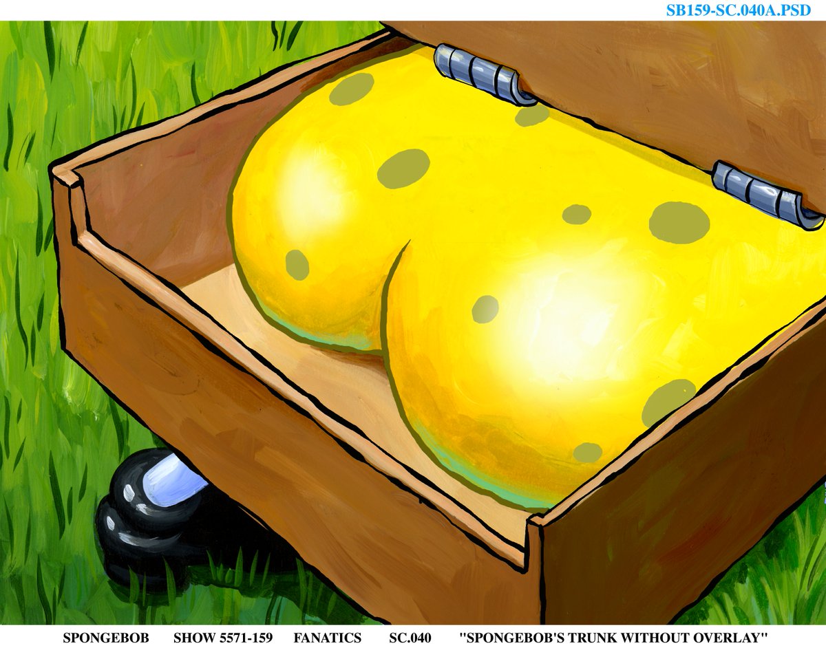 A painting from the episode "I'm Your Biggest Fanatic."