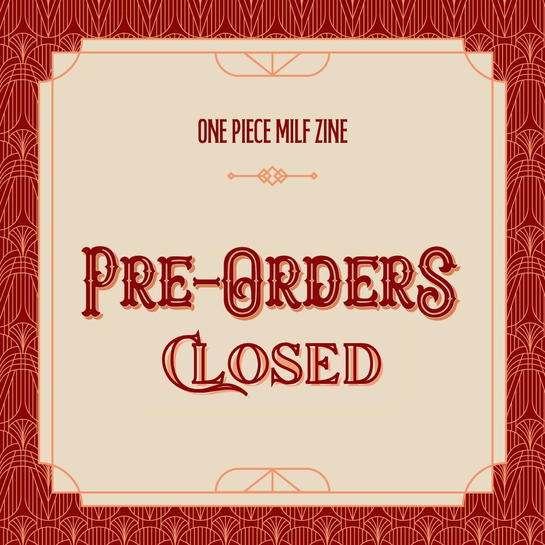 opmomszine's tweet image. 🥂 OP M!LF Zine: Preorders CLOSED! 🥂
Our physical POs are now closed, but never fear - digital bundles will remain available in the shop! ✨