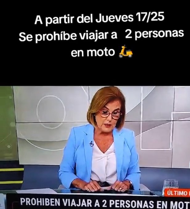#UltimoMinuto
Motorizados ya no podrán viajar con acompañante a partir del 17/4
Se prohíbe 2 en moto en todo lo que dura,el estado de emergencia.