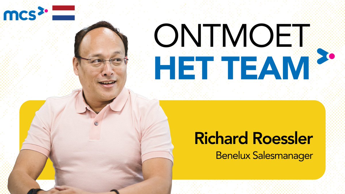 MCS_Verhuur's tweet image. Maak kennis met Richard Roessler, onze Sales Manager voor de Benelux en Duitsland 🇳🇱🇧🇪🇩🇪 Met jarenlange internationale ervaring helpt Richard verhuurbedrijven om de juiste oplossingen te vinden voor hun groei 🤝 eu1.hubs.ly/H0j5DHD0
#TeamMCS #MeetTheTeam #VerhuurSoftware