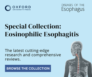 Check out our new collection which delivers the latest in clinical and translational research in the field of eosinophilic esophagitis - find out more here ow.ly/wx4I50Vr3in 
#EoE #EosinophilicEsophagitis #Gastroenterology